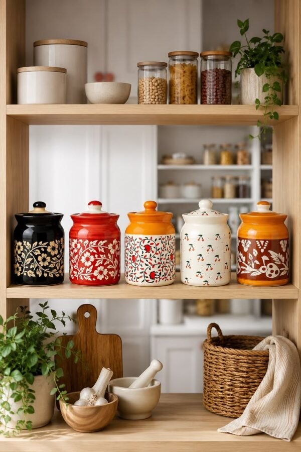 Exar Traders ceramic storage jars